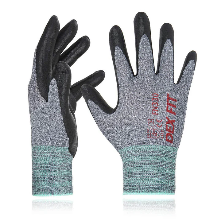 DEX FIT Nitrile Coated Work Gloves - Best HVAC Gloves