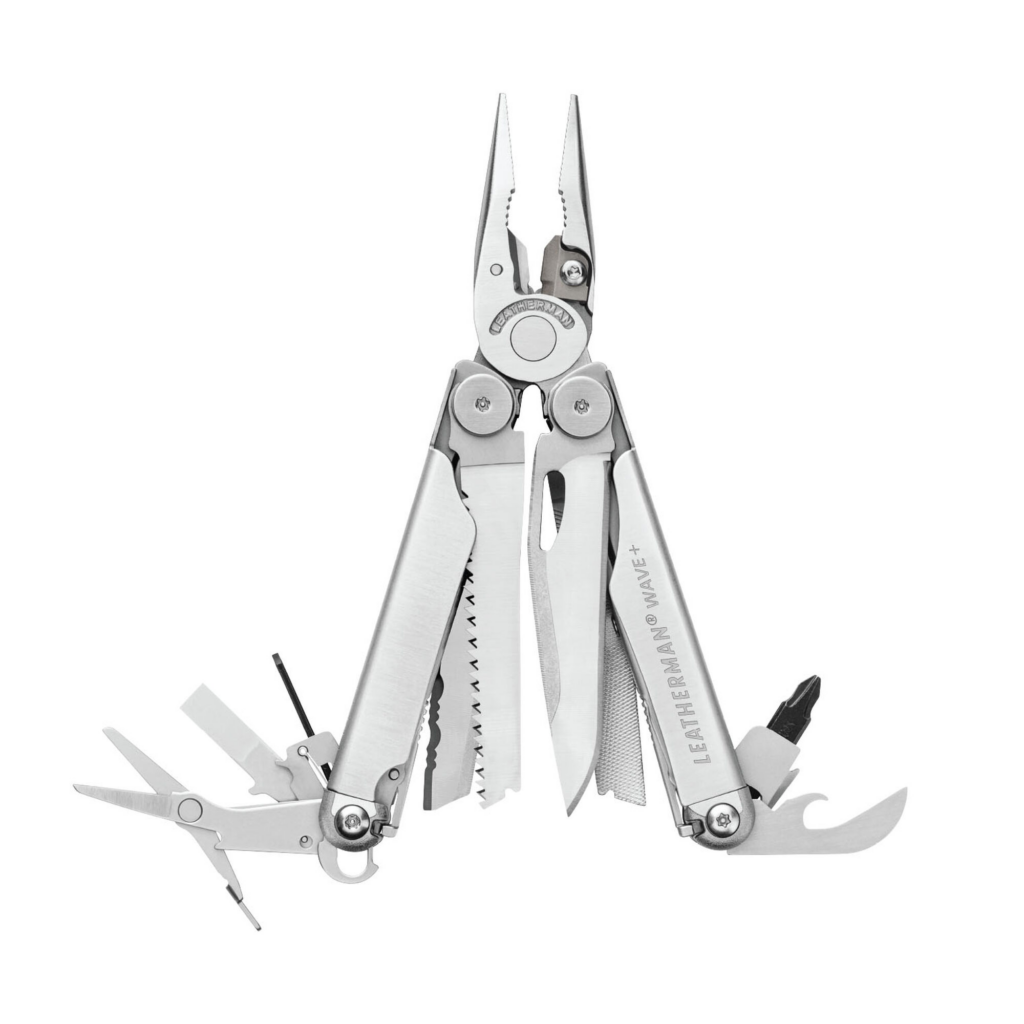 Leatherman Wave+ gray multitool - Best HVAC hand tools for 2024